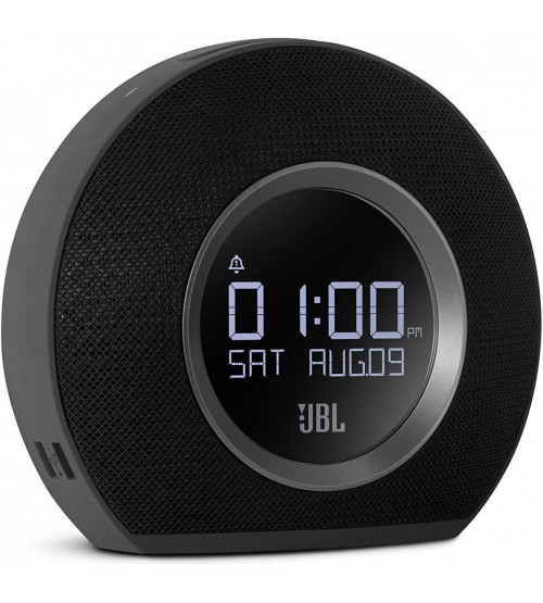 JBL Horizon Speaker Bluetooth Alarm Clock Radio with USB Charging